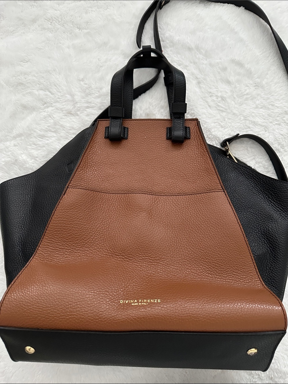 Divina Firenze convertible Italian leather bag